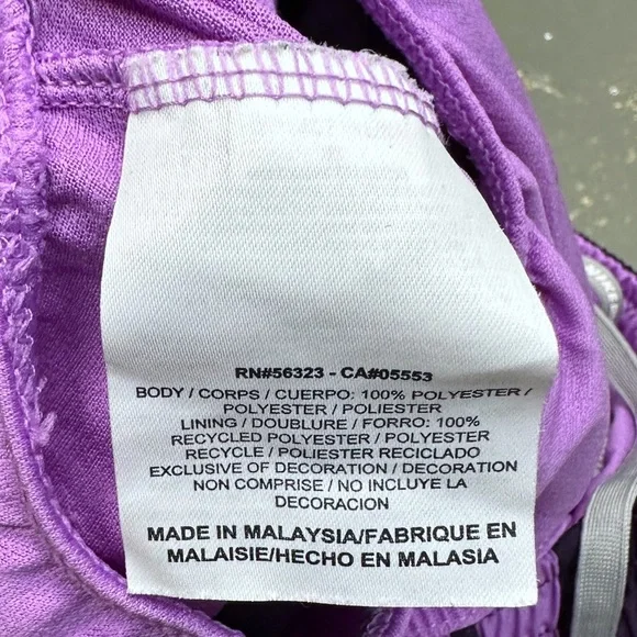 Nike 4’ Running Fitness Shorts Purple Lavender Workout Court 519819-584 Ace - Picture 12 of 12